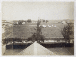View of a large field used for exercising and drills.