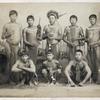 Group portrait of South American Indians.