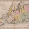 Map of the counties of New York, Queens, Kings, and Richmond.