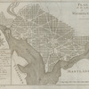 Plan de la ville de Washington en Amèrique