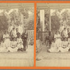 Family portrait on porch