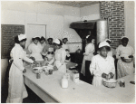Howard Orphanage and Industrial School children learning how to bake.