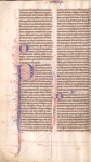 Galatians and prologue, pen-work initials