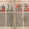 King Saul’s ingratitude; Cain slays Abel;  the Mocking of  Christ and Miriam’s husband Hur suffocated by spittle of Jews