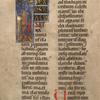 St. Oswald, historiated initial