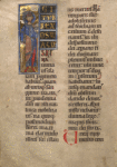 St. Oswald, historiated initial