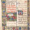 Initial 'S' with Pentecost, border