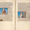 Prayers, miniatures of Sts. Mary Magdalene and Barbara