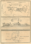 Plan of the fort of Mozambik from de Faria; Prospect of Mozambik from Herbert; Coast of Mozambik; Bay of Mozambik