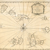 A map or chart of the Cape de Verde Islands.