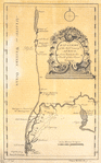 A map or chart of the western coast  of Africa, from Tanit, to the mouth of the River Sanaga