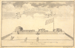Prospect of fort St. Louis on the east side