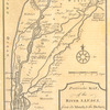 A particular map of the River Sanaga, from its mouth to the defart; exhibiting its several branches, and the islands formed by them within that space