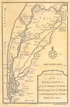 A particular map of the River Sanaga, from its mouth to the defart; exhibiting its several branches, and the islands formed by them within that space