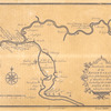 A particular map of the River Sanaga, from the defart to the Isle of Morfil of Ivory, including Lake of Pania Fuli