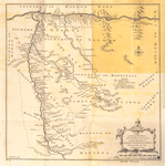 A map of the rivers Faleme & Sanaga, with the countries of Bambûk & Tamba Awra