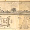 South prospect of the English & Dutch forts at Kommendo; Plan of the English fort at Kommendo; An exact map of the River Sherbro.