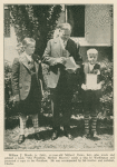 William J. Marsh, Jr. (left), 11-year-old Milford, Conn., boy, who wrote and printed a book "Our President, Herbert Hoover," made a trip to Washington and presented a copy to the President. He was accompanied by his brother and assistant, Charles.
