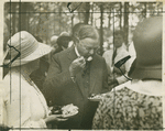 Hoover at a picnic.
