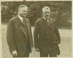 Pres. Hoover, Dr. Hugo Eckewer.