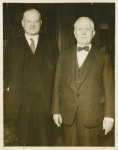 Herbert Hoover, Thos. A. Buckner.