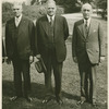 George R. Lunn, Pres. Hoover, Gen. Frank T. Hines.