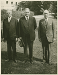 George R. Lunn, Pres. Hoover, Gen. Frank T. Hines.