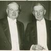 Herbert Hoover & Chas. Dawes.