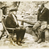 Herbert Hoover and his presidential secretary, Lawrence Richey.