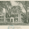 Homes and haunts