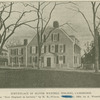 Homes and haunts
