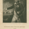 Alexander Hood, Viscount Bridport. OB. 1814