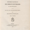 Histoire naturelle des oiseaux de paradis... Tome premier, [Title page]