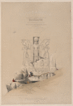 Entrance to the Great Temple of Aboo Simble [sic], Nubia. [Title vignette, vol. 1]