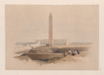 Obelisk at Alexandria, commonly called Cleopatra's needle.