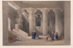 Temple at Esneh [Isnâ]. Nov. 25th, 1838.