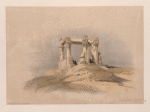 Temple of Wady Kardassy [Qirtâsî] in Nubia.