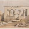 Portico of the Temple of Kalabshi [Kalâbishah].