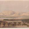 Libyan chain of mountains, from the Temple of Luxor.
