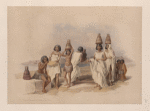 Nubian women at Kortie, on the Nile.