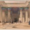 Grand portico of the Temple of Philæ, Nubia.