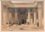 Grand portico of the Temple of Philæ, Nubia.