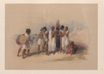 Group of Nubians, Wady Kardasey [sic] [Qirtâsî].