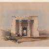 Temple of Dandour [Dendûr], Nubia.