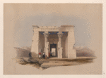Temple of Dandour [Dendûr], Nubia.