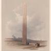 Obelisk of Heliopolis. 1839.