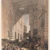 Bazaar of the silk mercers, Cairo.