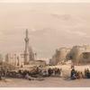 The entrance to the Citadel of Cairo.