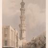 Minaret of the principal mosque. Siout, Upper Egypt.