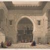 Interior of the mosque of the Sultan El Ghoree [Masjid al-Ghuri].